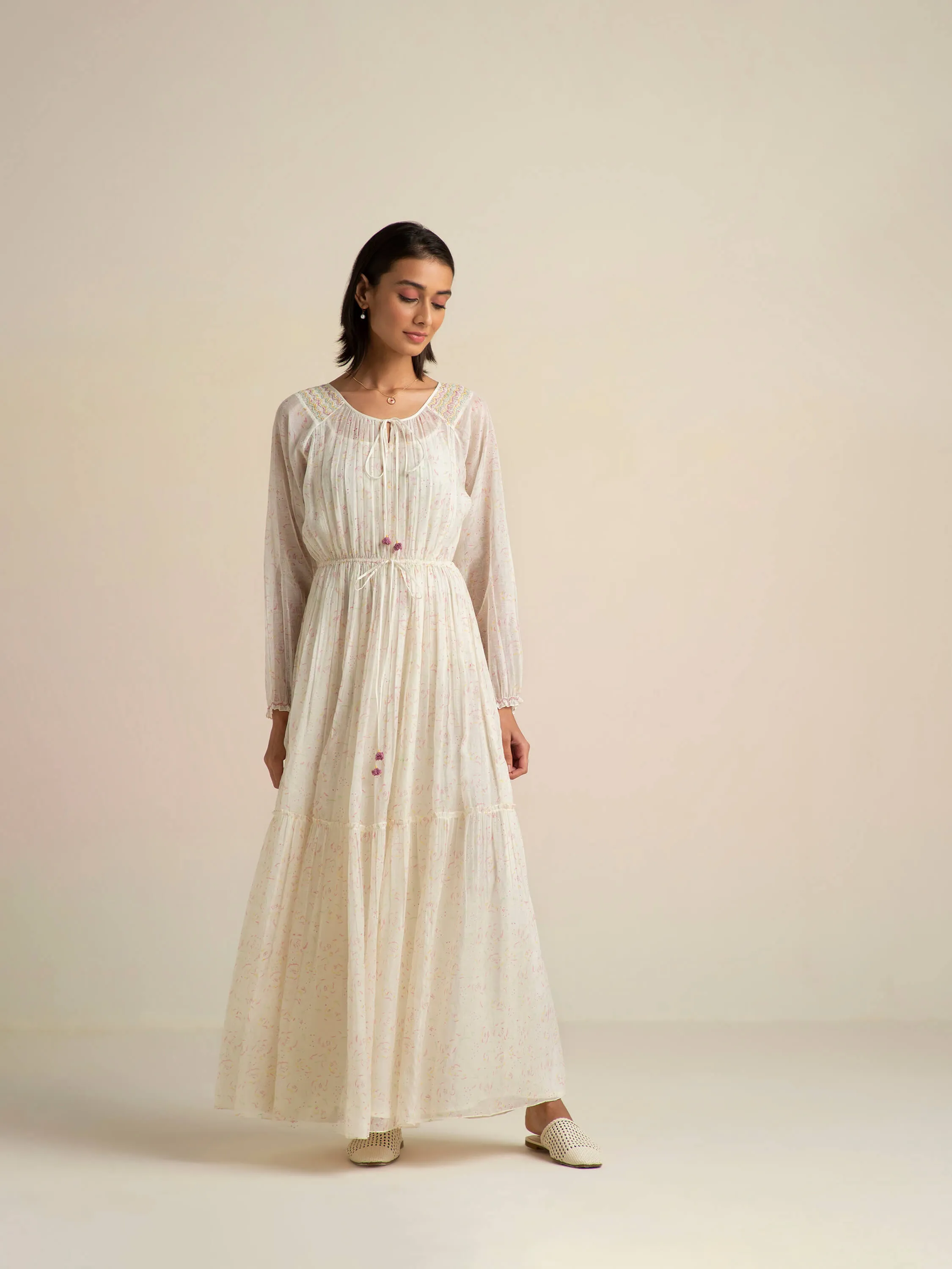 Peach Tree Maxi Dress