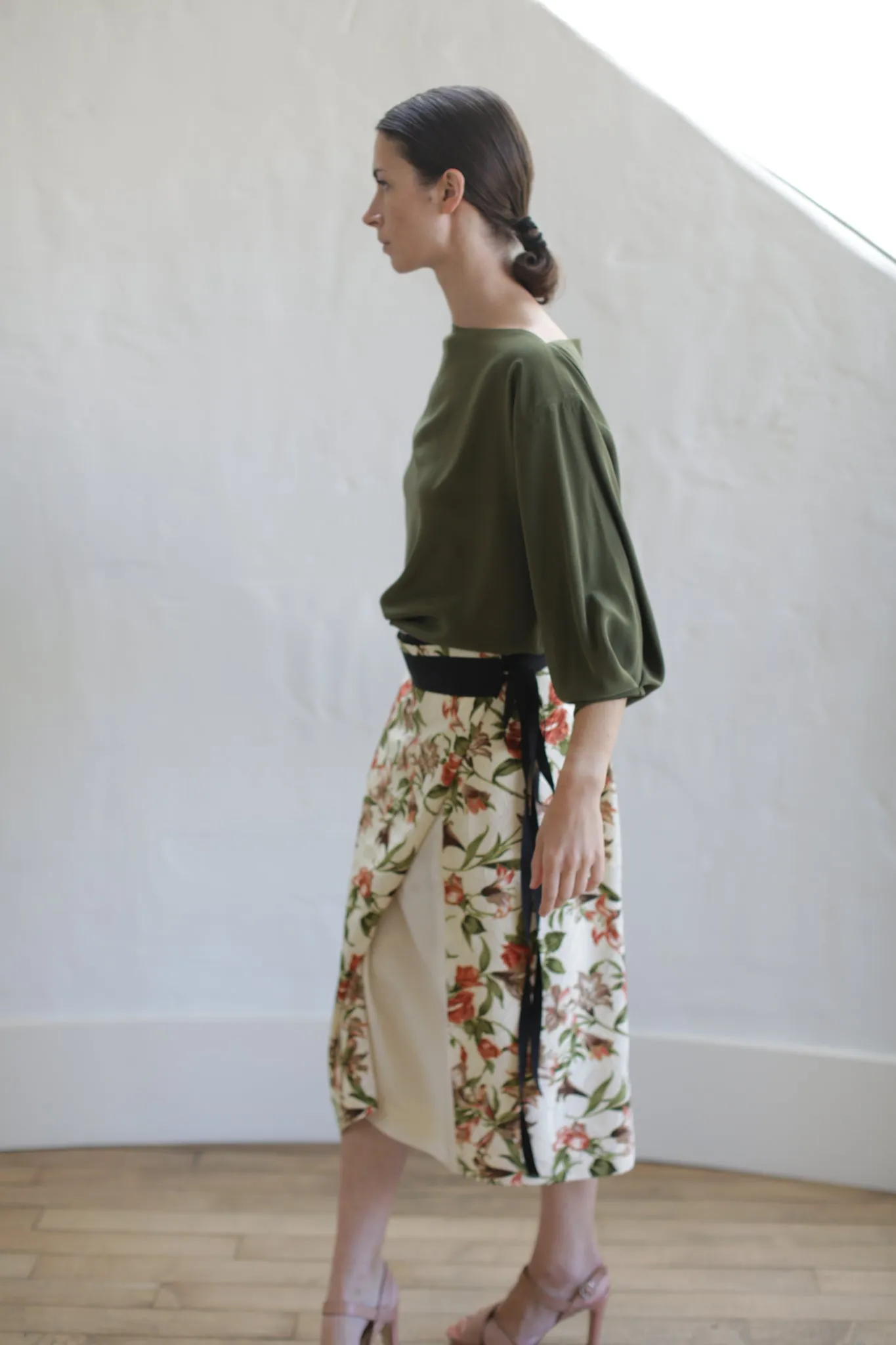 Petal Wrap Skirt | Floral