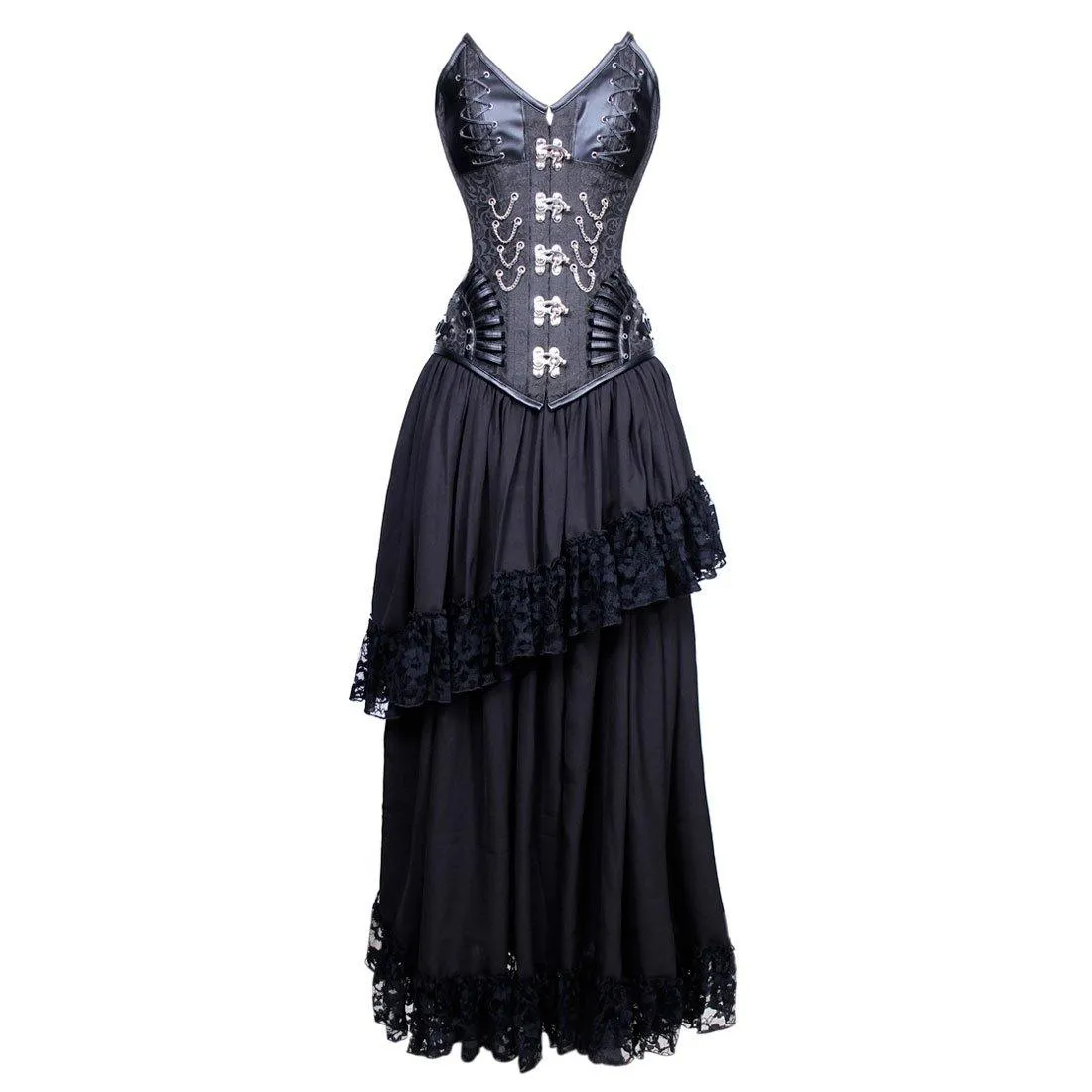 Queen of The Darkness Corset Dress