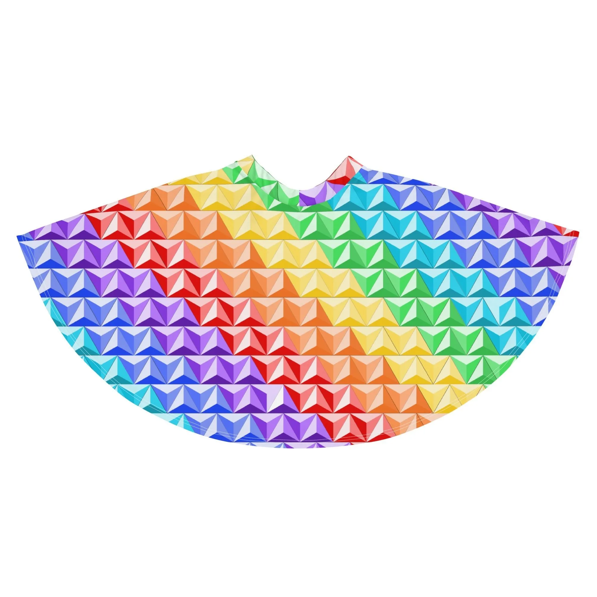 Rainbow World of Tomorrow Skater Skirt