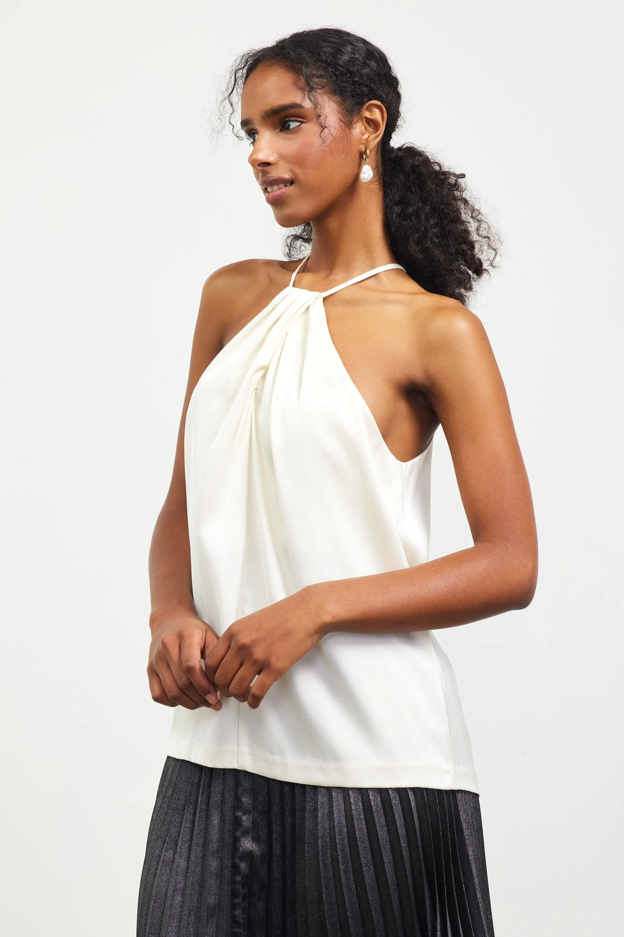 Rosa Pleated Tank