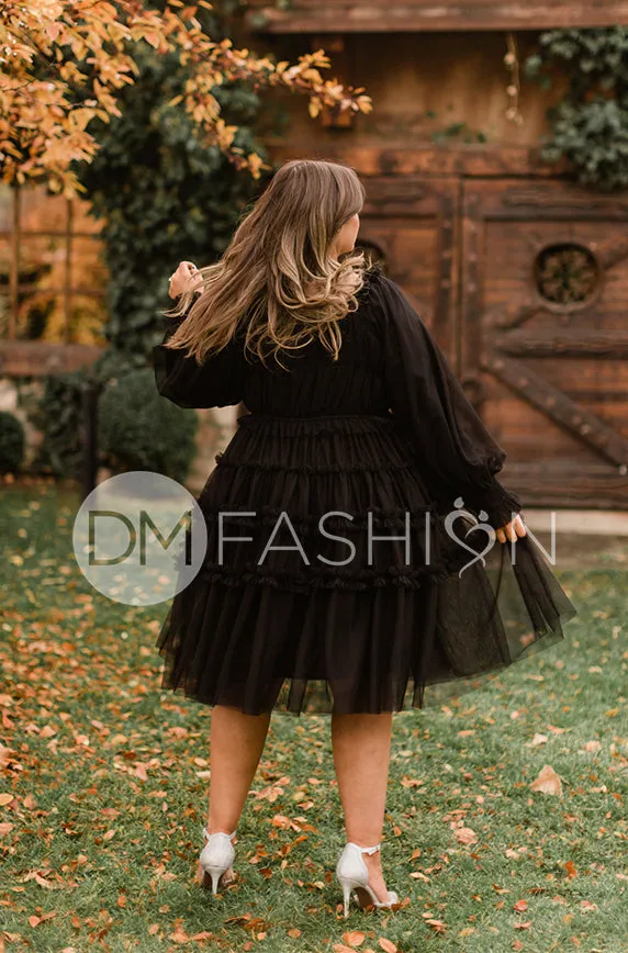 Sasha Black Dress - DM Exclusive - Maternity Friendly