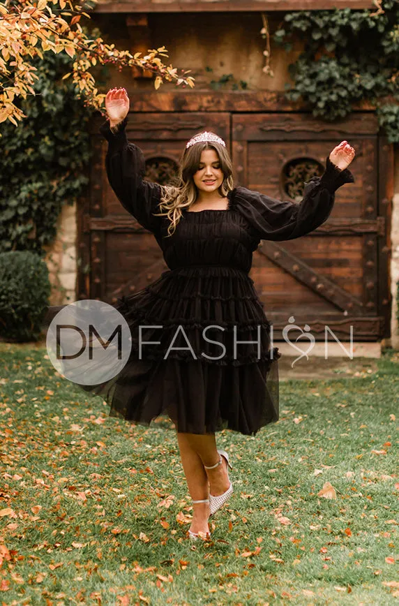 Sasha Black Dress - DM Exclusive - Maternity Friendly