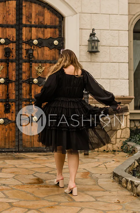 Sasha Black Dress - DM Exclusive - Maternity Friendly