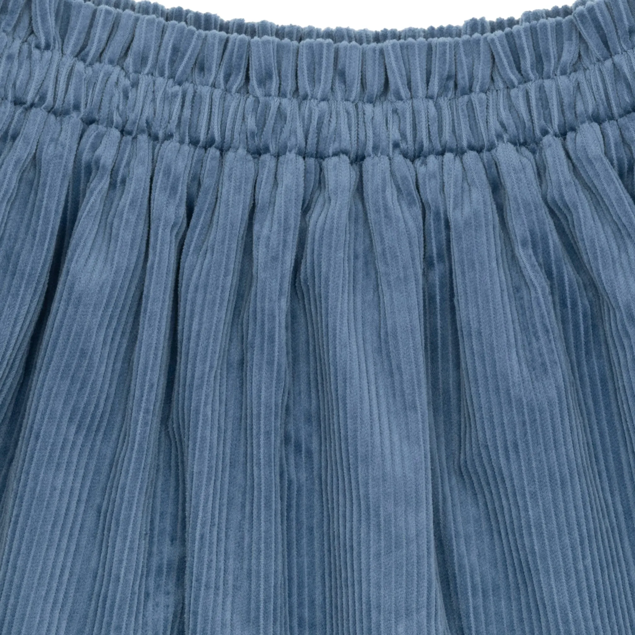 Sefora Velvet Skirt - Light Blue