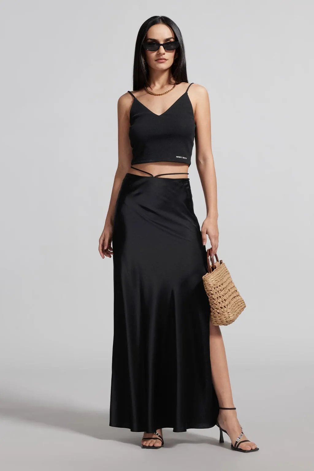 Sexy Slit Maxi Skirt