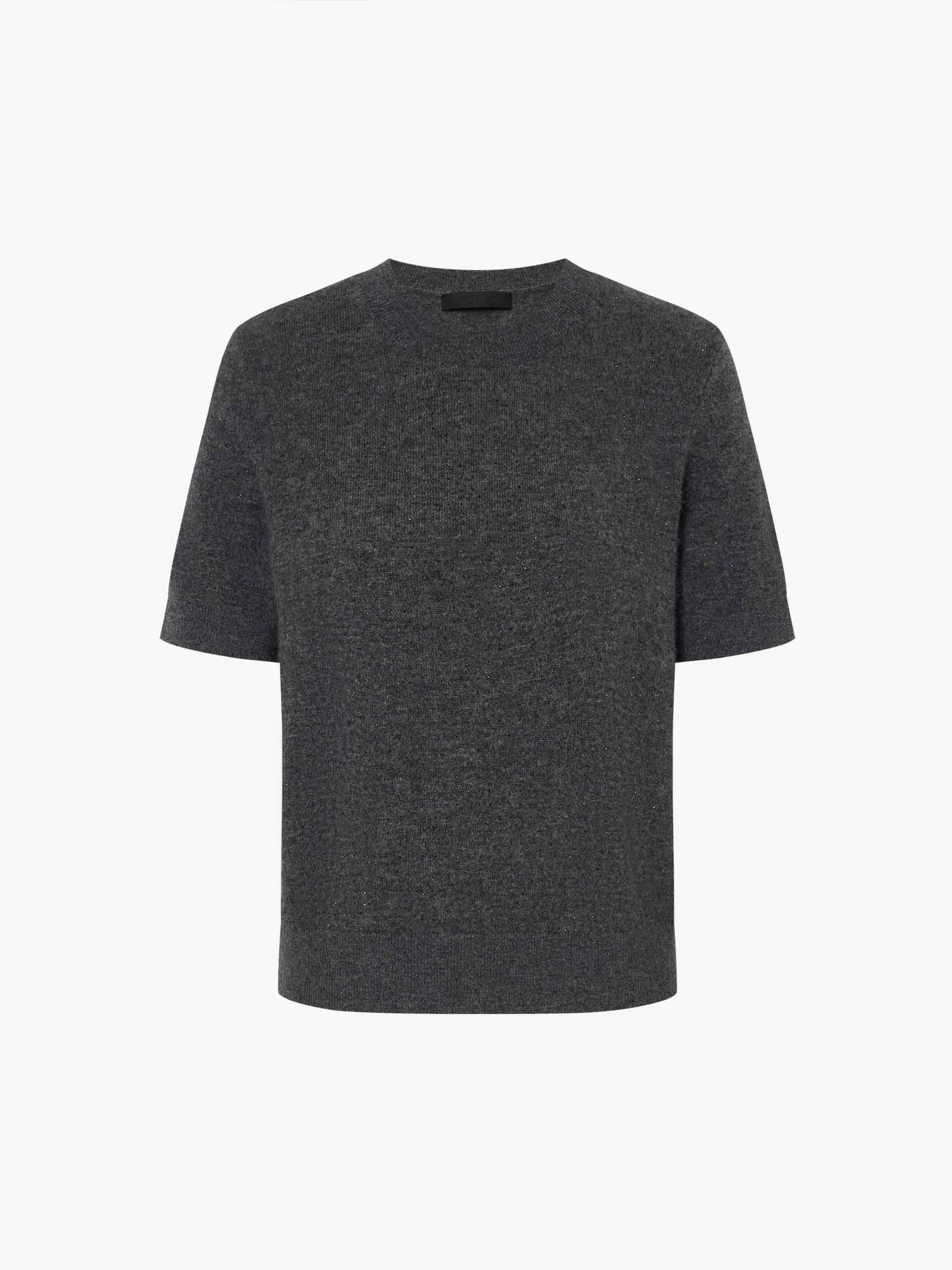 Short Sleeve Wool Top