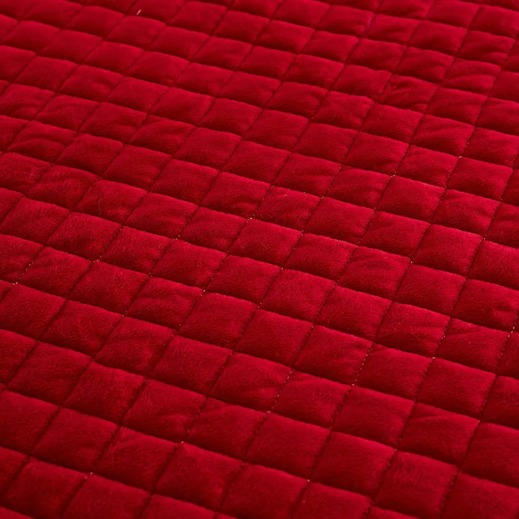 Softy Red Bed Skirt