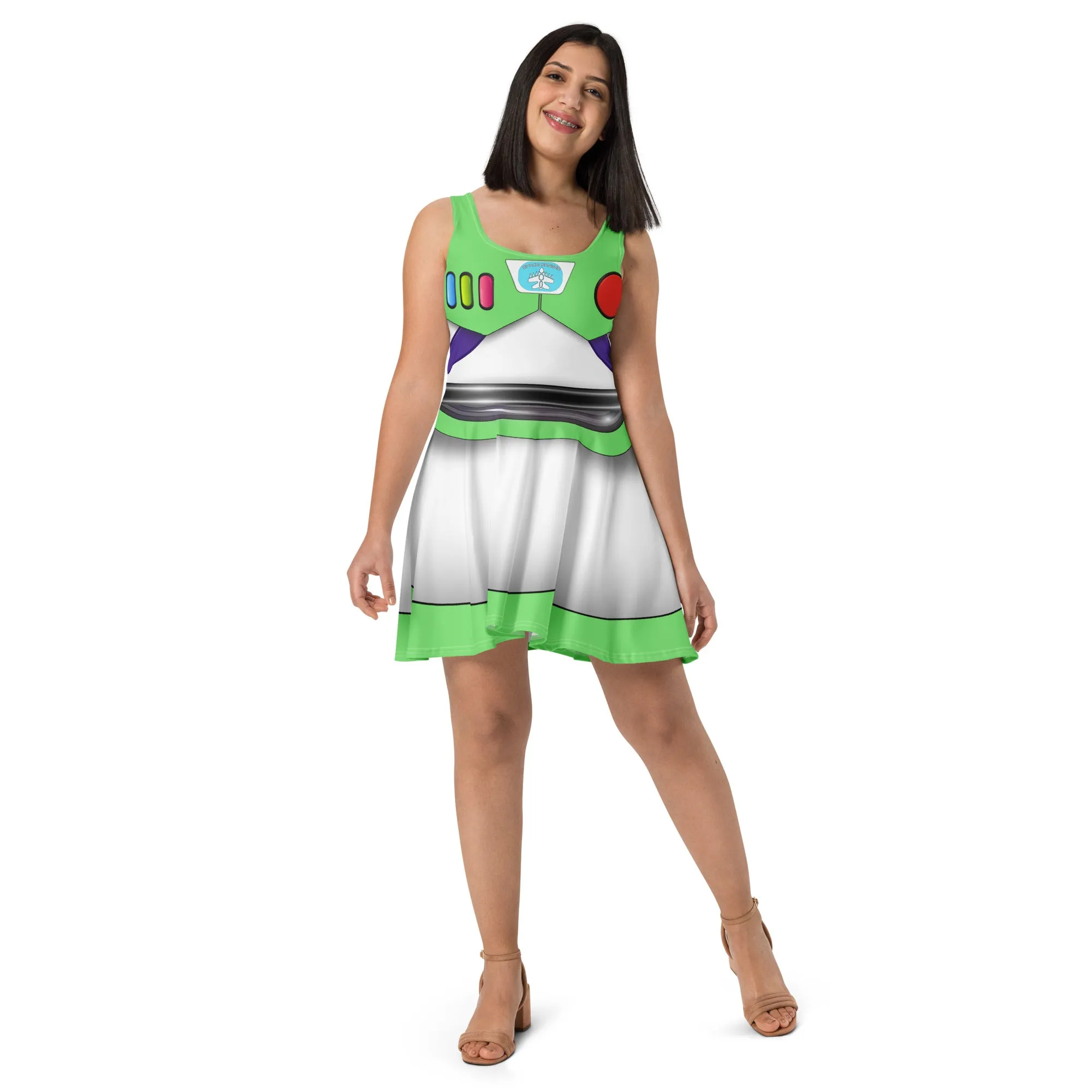 The Buzz Skater Dress- Cosplay, Bounding, Running Costume