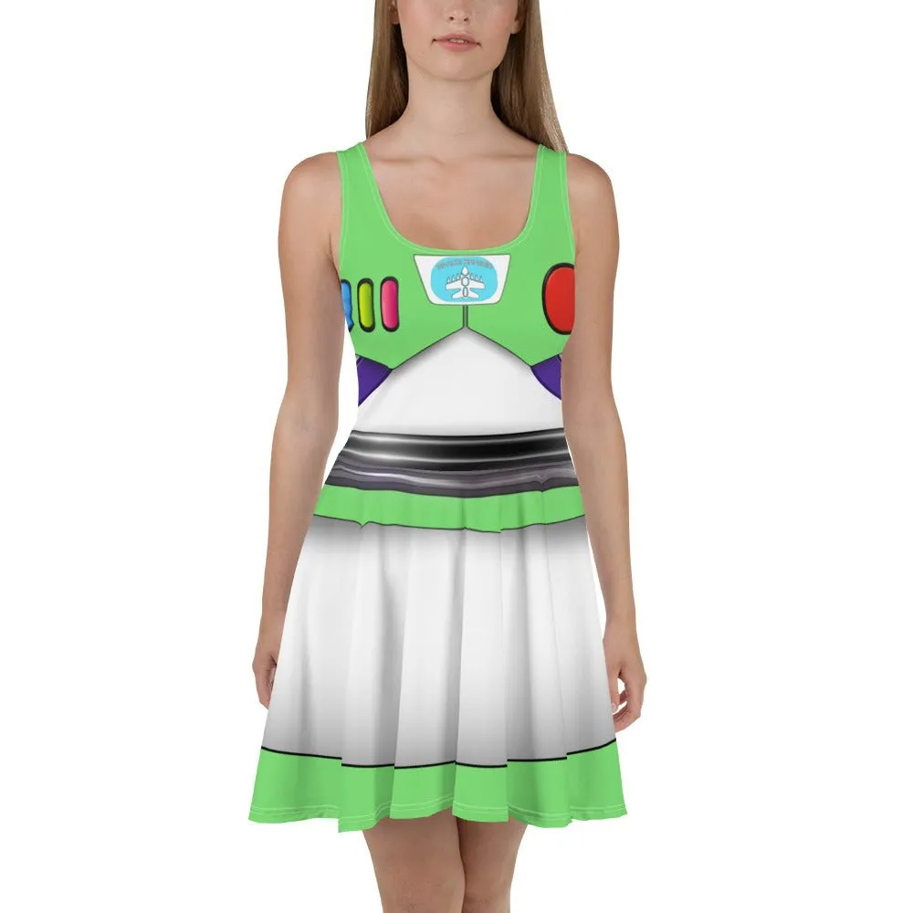 The Buzz Skater Dress- Cosplay, Bounding, Running Costume