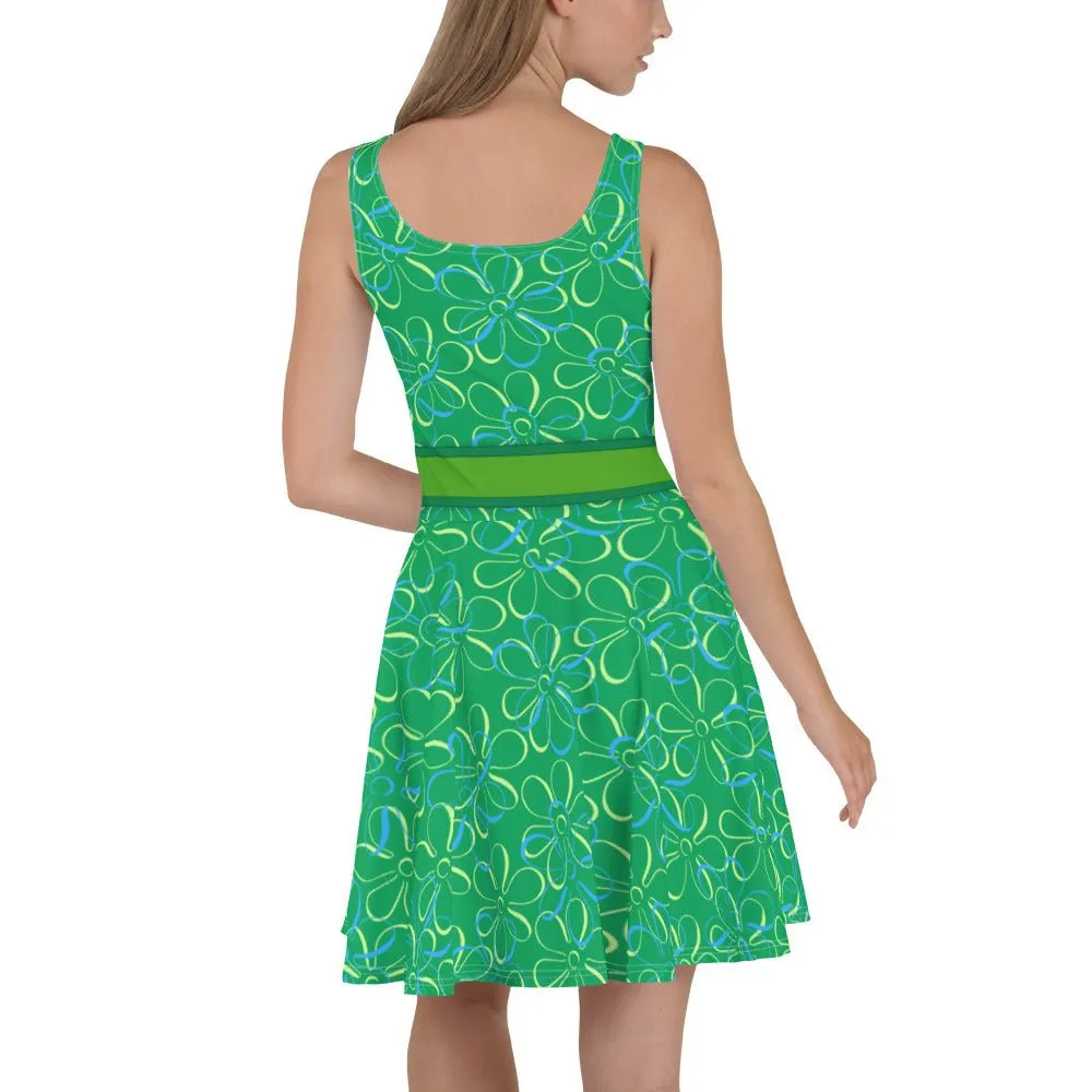 The Disgust Emotion Skater Dress