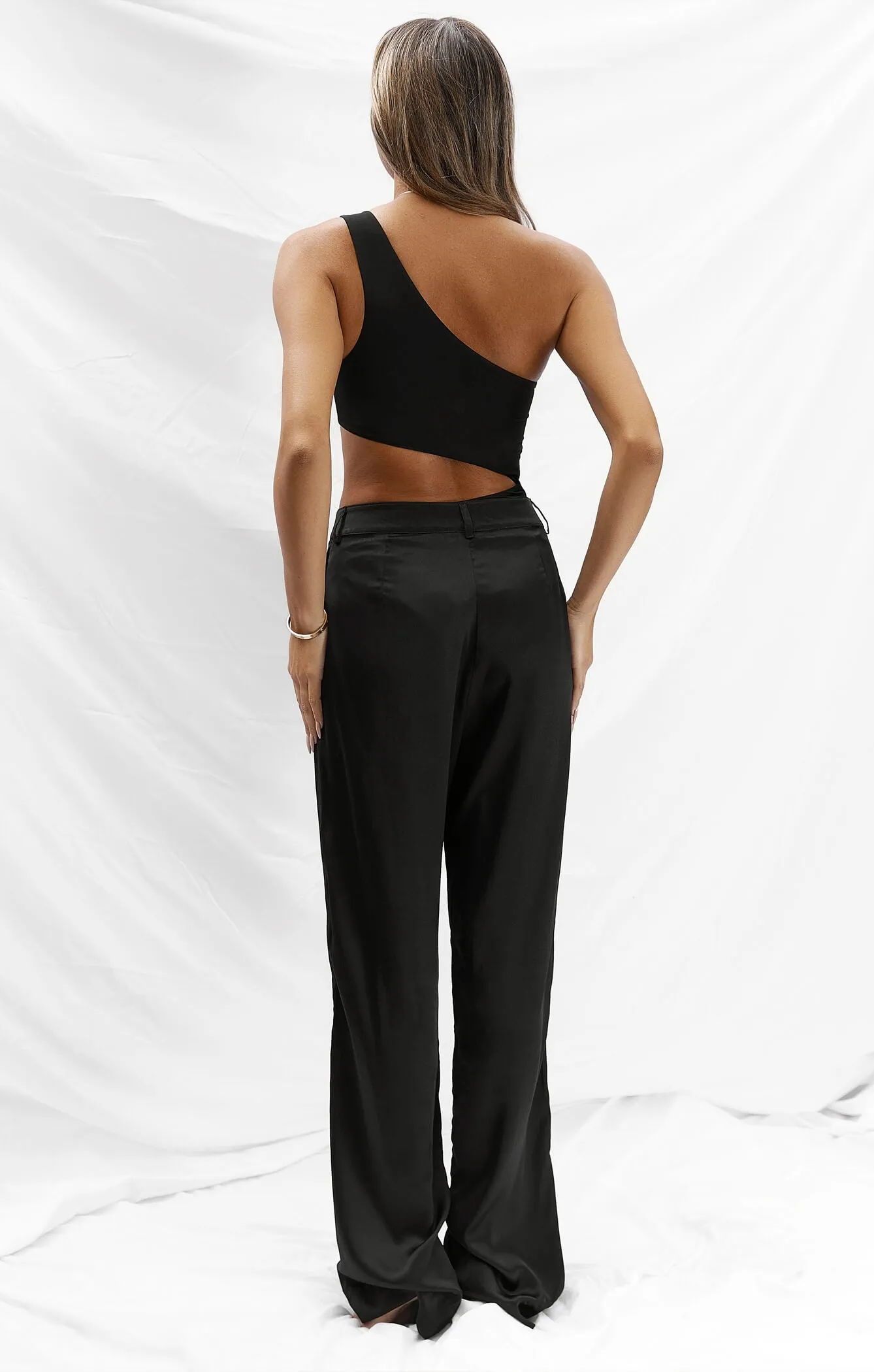 THE SILK CLASSIC PANT - BLACK