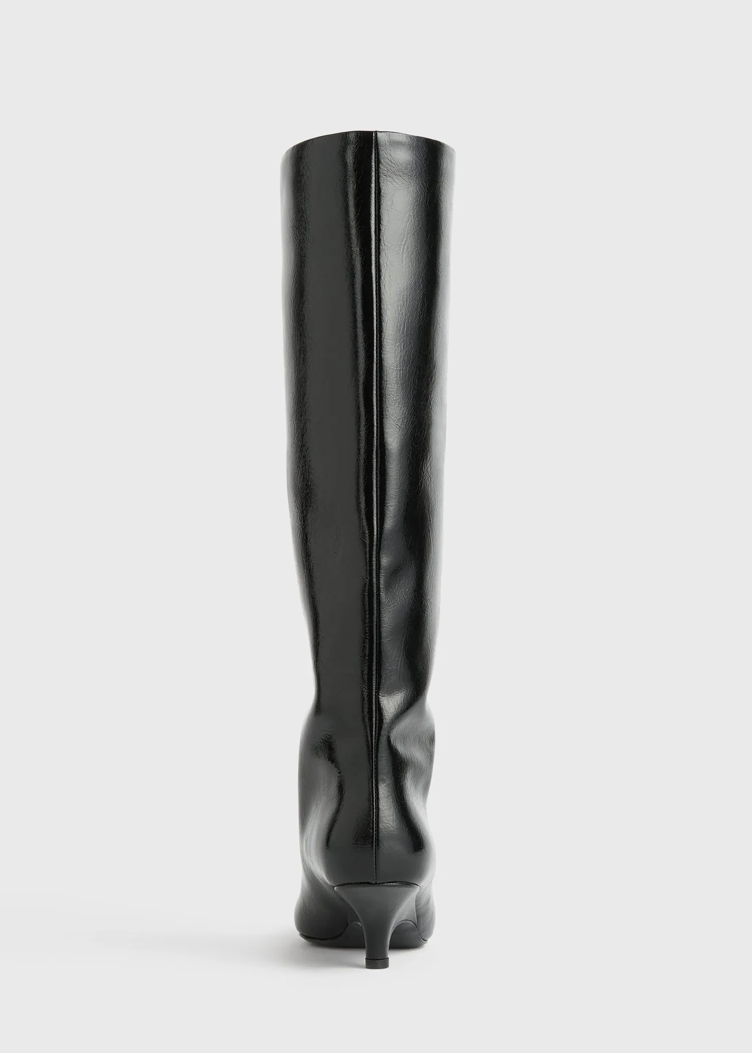 The Wedge-Heel Boot black